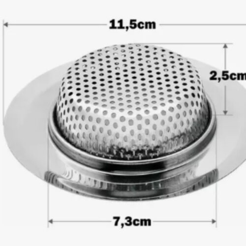 Ralo inox 11x7