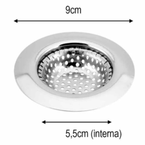 Ralo inox 9x5