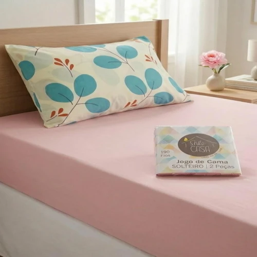 Jogo cama 2pç solteiro stilo