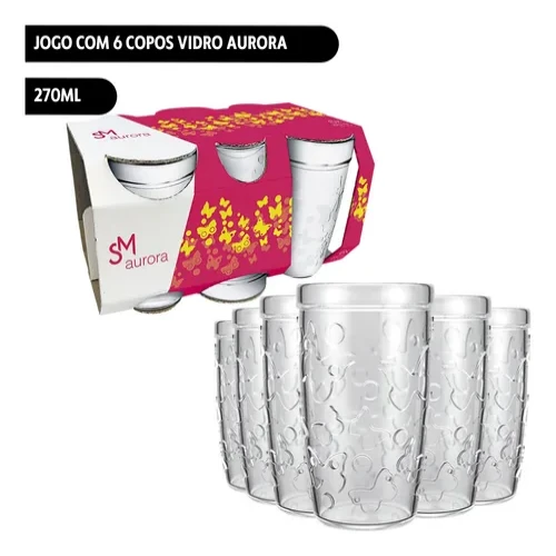 Jogo copos SM aurora