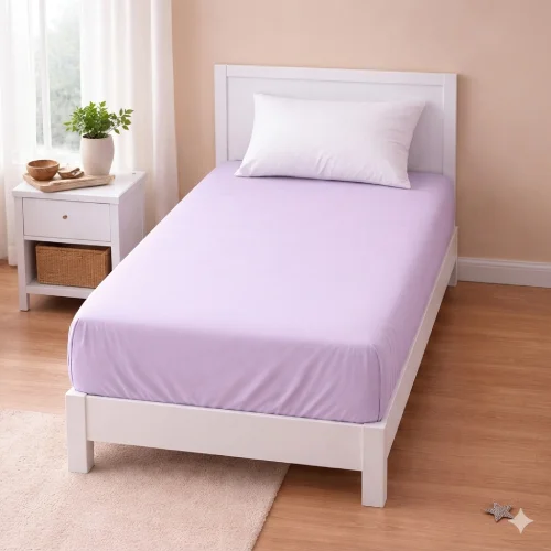 Lençol solteiro stilo casa lilas