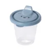 Copo c/ Tampa Bico 200 ml (Azul) Plasutil