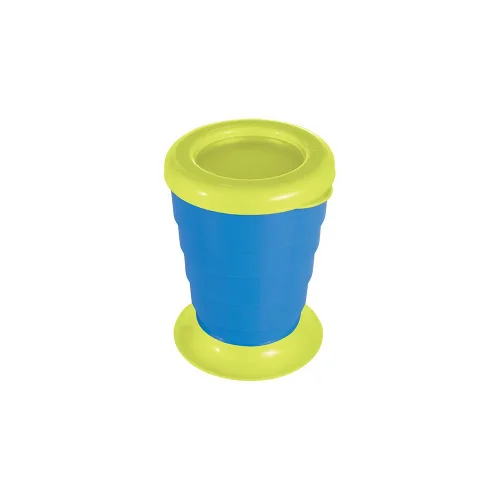 Copo Retrátil 330ml (Azul) Plasutil