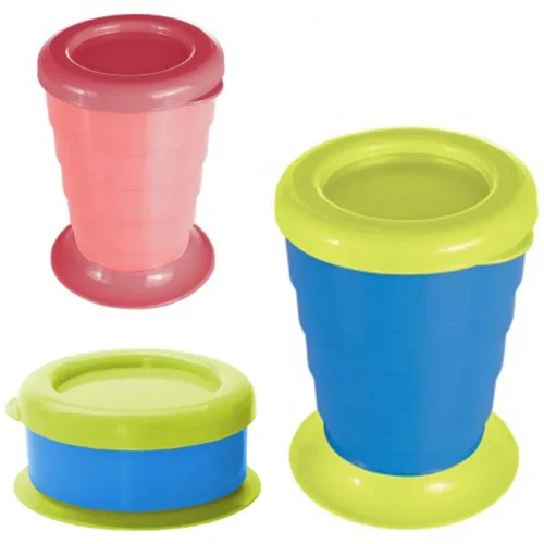 Copo Retrátil 330ml (Azul) Plasutil (galeria 1)