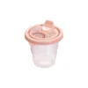 Copo c/ Tampa Bico 200 ml (Rosa) Plasutil