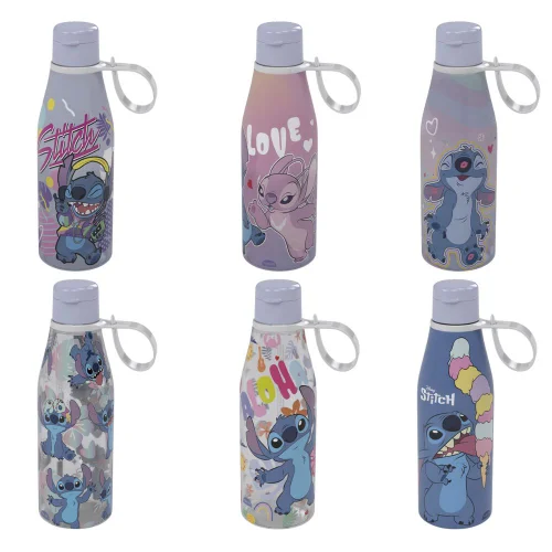 Garrafa Abre Fácil Stitch 530ml Plasutil (galeria 1)