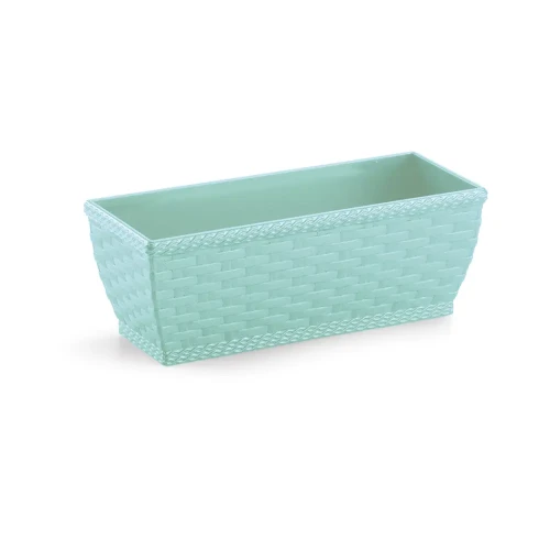Floreira Mini Rattan (Verde) Injeplastec