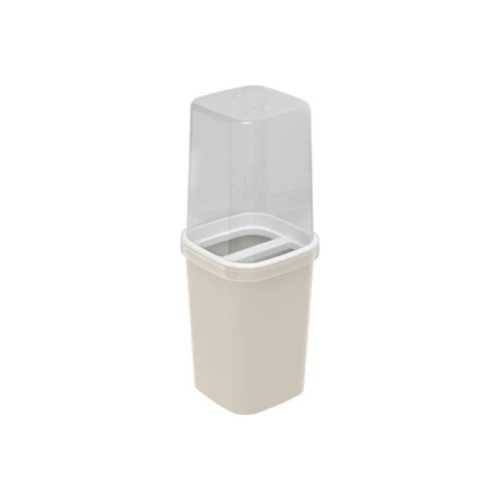 Porta Escovas Classic Fosco (Bege) Plasutil