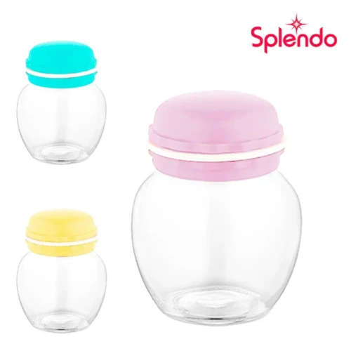 Pote De Vidro 370ml Macaron Splendo Wellmix