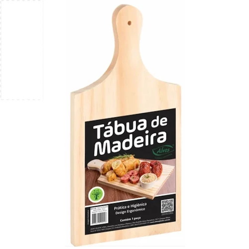 Tabua De Madeira 16x38 Alves