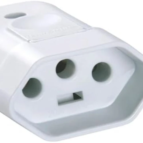 Tomada Plug Femea Tripolar 20a Tramontina