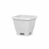 Vaso Quadrado Pequeno 6,5L (Marmore) Plasnew