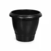 Vaso Redondo Médio 14,5L (Preto) Plasnew