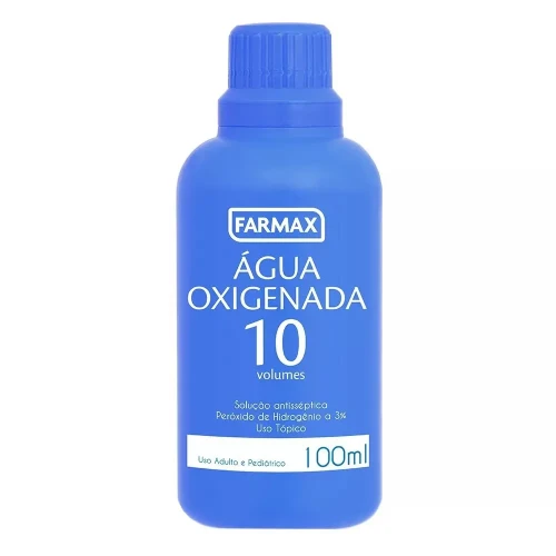 Água Oxigenada (Antisséptico) 10vol 100ml Farmax