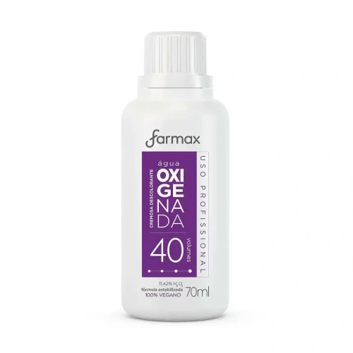 Agua Oxigenada 40vol. 70ml Farmax