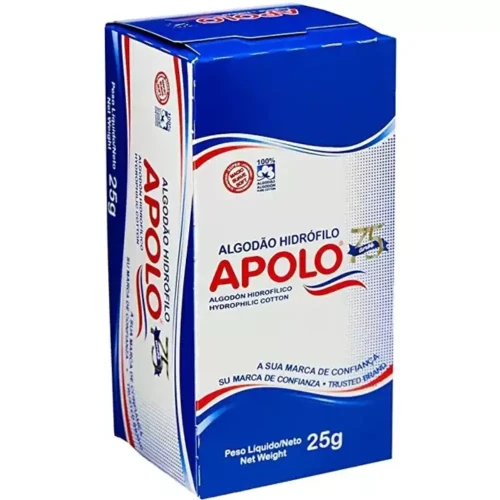 Algodão Hidrófilo 25g Apolo