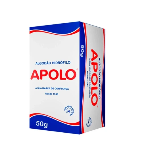 Algodão Hidrófilo 50g Apolo