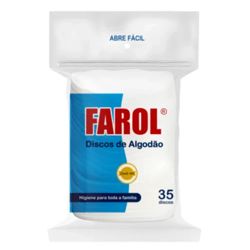Algodão em Disco c/35 Farol