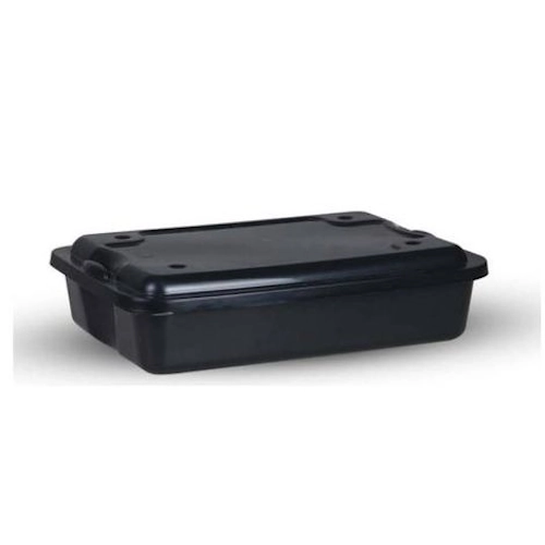 Caixa organixadora 2,5l preta edplast