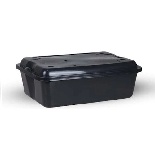 Caixa organixadora 3,5l preta edplast