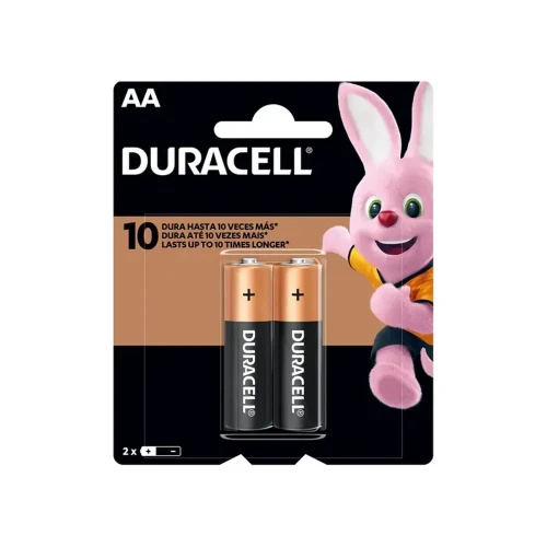 Pilha Alcalina AA C/2 Duracell