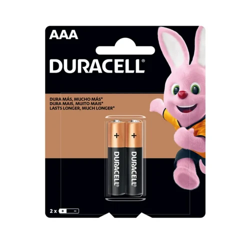 Pilha Alcalina AAA C/2 Duracell