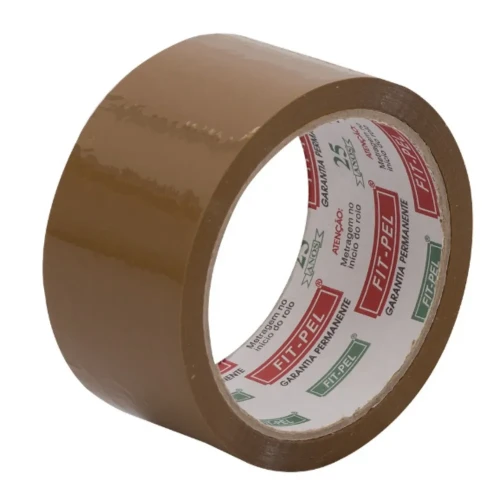 Fita Empacotar Marrom 40m x 48mm