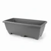 Floreira Grande 9,5L (Cinza) Plasnew