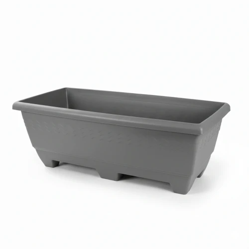Floreira Grande 9,5L (Cinza) Plasnew