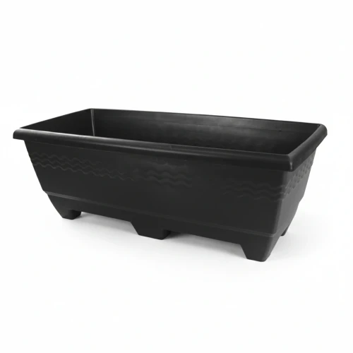 Floreira Grande 9,5L (Preta) Plasnew