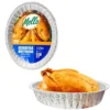 Forma de aluminio assadeira oval multiuso 4000ml mello
