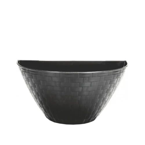 Vaso de Parede Meia Lua 3,3L (Preto) Ercaplast