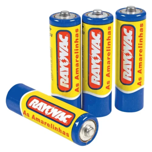 Pilha Comum AA C/4 Rayovac