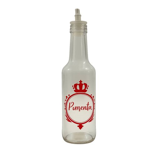 Galheteiro de vidro 250ml (Pimenta)