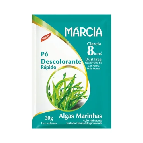 Descolorante Pó Algas Marinhas 20g Márcia
