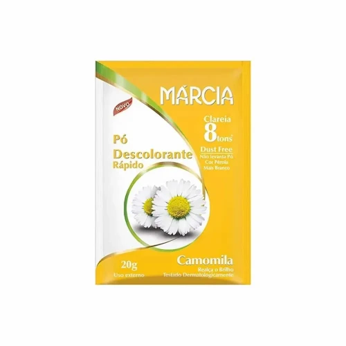 Descolorante Pó Camomila 20g Márcia