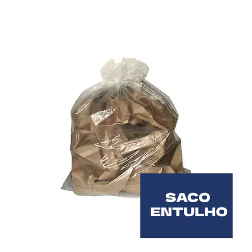 Saco entulho transp