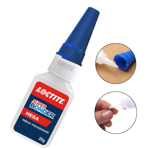 Cola instantânea 20g SuperBonder Mega Loctite (galeria 1)