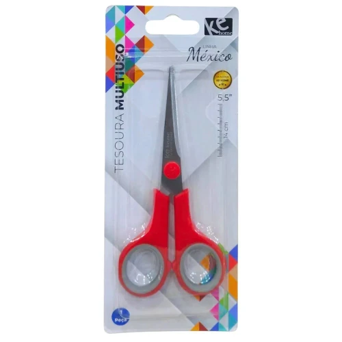 Tesoura p/ Cabelo 19cm Linha México Kehome