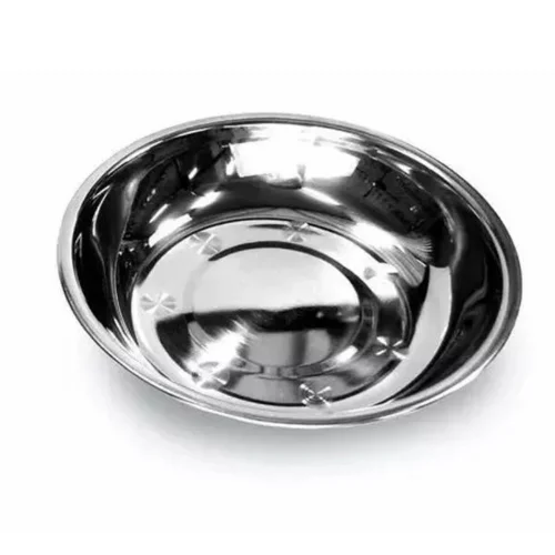 Tigela Redonda Baixa 14cm inox Kehome