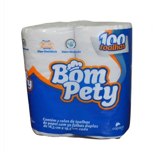 Toalha papel bompety