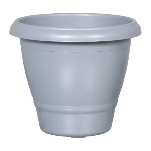 Vaso Redondo Grande 21,5L (Cinza) Plasnew