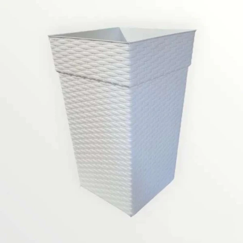 Vaso Coluna Rattan Pequeno 10L (Marmore) Plasnew