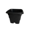 Vaso Quadrado 10L (Preto) Formplast