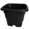 Vaso Quadrado 20L (Preto) Formplast