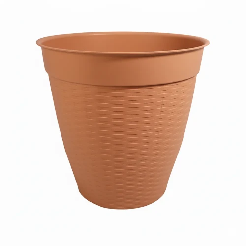 Vaso Redondo Rattan 21L (Carâmica) Plasnew