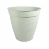 Vaso Redondo Rattan 21L (Marmore) Plasnew