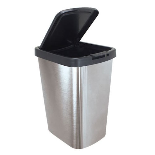 25462 LIXEIRA COM CLICK LAEL INOX