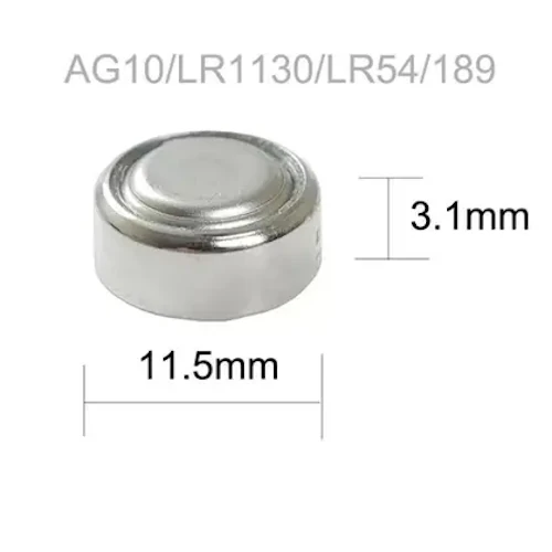 Bateria LR54 AG10 LR1130 1.5V ELGIN ex