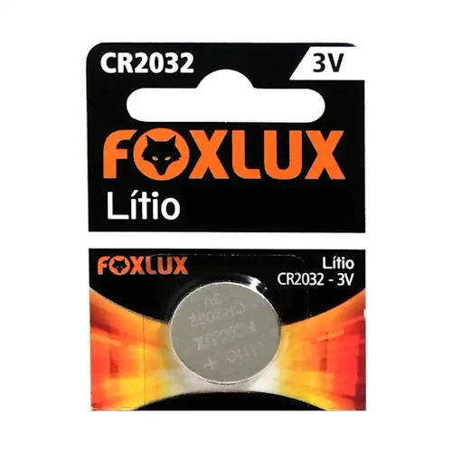 Bateria Litio 3 V CR2032 Foxlux